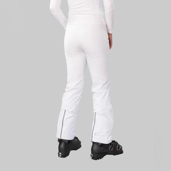 OBERMEYER WOMEN’S BLISS SNOW PANTS WHITE - Picture 3 of 8